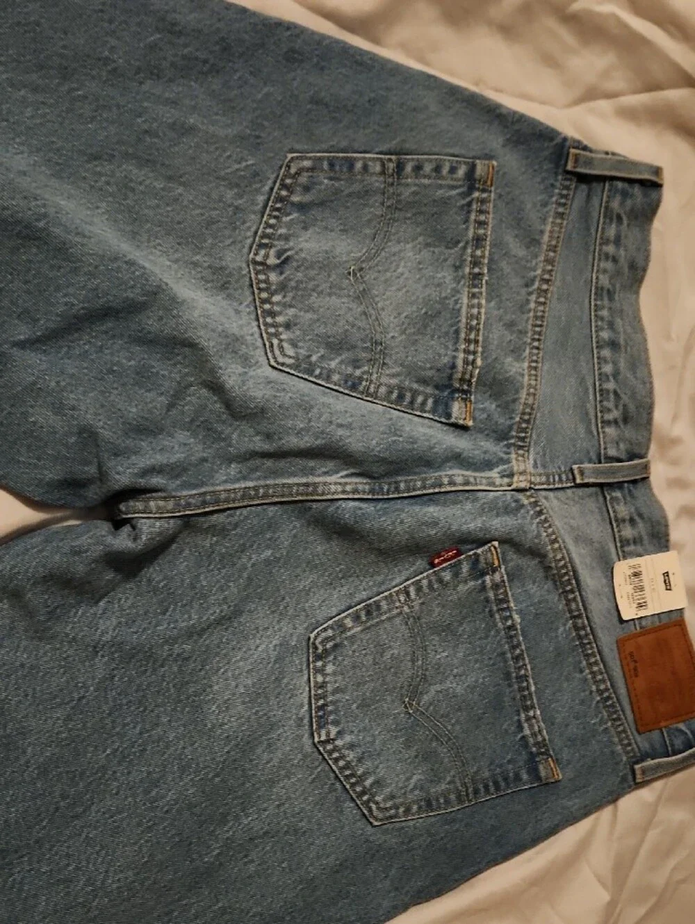 Levi's Light Blue Straight Leg Jeans